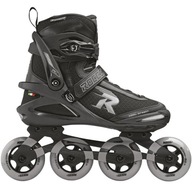 Roces  Skates Pánske kolieskové korčule čierne a šedé 01