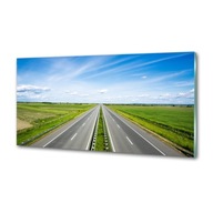 Panel dekor szkło Autostrada 100x50 cm + KLEJ