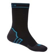 Trekingové ponožky nepremokavé Bridgedale StormSock Mid Boot black - XL