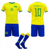 Neymar Brazylia strój komplet piłkarski getry 116