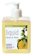 Sodasan - delikatne, naturalne mydło cytrusowo-oliwkowe, BIO, 300 ml