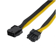 Predlžovací kábel VGA PCI-E 8PIN na 6+2PIN RTX 3090