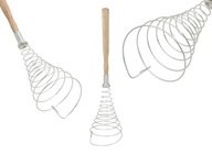 HABVERŐ TOJÁS HABVERŐ PÁLCA RUGÓ FA ROZSDAMENTES ACÉL