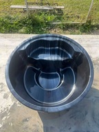 Wkład do balii akrylowy okrągły na piec wewnętrzny / ruskiej bani / jacuzzi