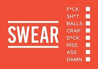 SWEAR VOUCHERS: THE FILTHY WAY TO SAY WHAT YOU REALLY THINK [KSIĄŻKA]