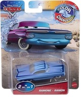 RAMONE Purple Roman - Auto Zmienia KOLOR Changers Auta Cars GNY94 Mattel