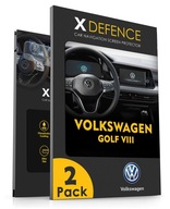 2w1 SZKŁO OCHRONNE NA NAWIGACJĘ EKRAN DO VOLKSWAGEN GOLF VIII