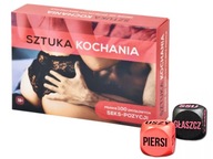 Erotyczna Gra Karciana Karty Kamasutra z Pozycjami + Kości Miłości Dla Par