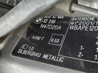 moulding threshold left BMW X3 E83 M PAKIET SILBERGRAU