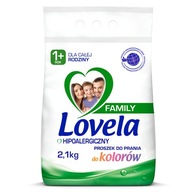 Lovela Family hipoalergiczny proszek do prania koloru dla rodziny 2,1 kg