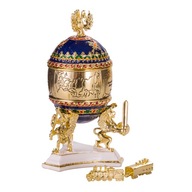 Vajíčko Faberge Transsibírska železnica, 12,5 cm