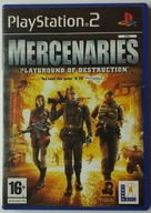 Hra MERCENARIES Sony PlayStation 2 (PS2).