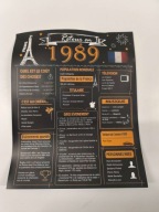 Woaipati Return in 1989 Születésnapi poszter