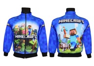 bluza MINECRAFT dresowa dziecięca M12 rozm. 134