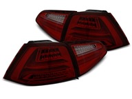 LAMPY DIODOWE VW GOLF VII 7 13- RED SMOKE LED BAR