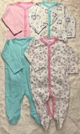 Pajacyk niemowlęcy, komfortowe spanie Twojego dziecka, 62-92, różne wzory