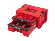 QBRICK Skrzynka PRO Drawer 2 Toolbox Expert RED