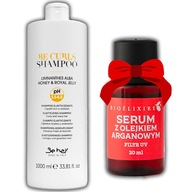 BE CURLS ŠAMPÓN PRE KUČERAVÉ VLASY 1000ML + ZADARMO SÉRUM BIOELIXIRE