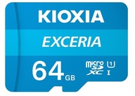 KIOXIA 64 GB micro SD XC Class 10 UHS-1 100MB/s