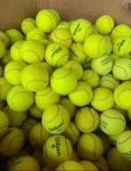 Použité tenisové loptičky, balenie 50 ks (2 PLN za kus), výborný stav
