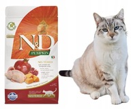 ND Pumpkin Quail Neutered 1,5kg karma dla dorosłych kastrowanych kotów