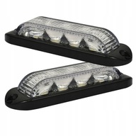 Lampa ostrzegawcza grill LED 180 stopni zestaw