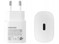 Nabíjačka sieťová Samsung EP-TA800NWEGEU USB typ C 5000 mA 3 V biela + Zástrčka nabíjacej zásuvky USB typ C GSM Hurt bezfarebná