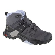 Szare Syntetyk Tkanina Buty Sport Salomon r.40