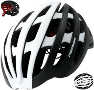 Prilba MERIDA BEETLE L 58-61 cm white-black HM-MD142