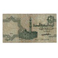 Banknot, Egipt, 25 Piastres, 1980, KM:54, VF(20-25