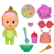 Lalka Cry Babies kolorowa 10cm figurka+ akcesoria smoczy owoc tutti frutti.