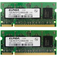 Pamäť RAM DDR2 ELPIDA 59156277 2 GB