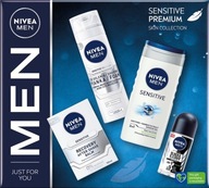 Zestaw prezentowy męski NIVEA Sensitive Premium 4 elementy