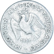 Moneta, Węgry, 10 Filler, 1951