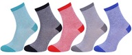 5 párov melanžových ponožiek OEKO-TEX 23-26