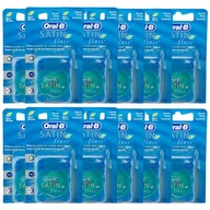 12x ORAL-B SATIN FLOSS NIĆ DENTYSTYCZNA MINT - 25m