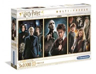 Harry Potter Puzzle 3x1000 el Clementoni 3w1 61884