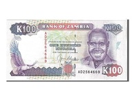 Banknot, Zambia, 100 Kwacha, 1991, UNC(65-70)