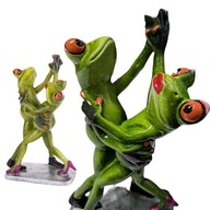 Figurka żaba taniec żaby prezent tancerz tancerka