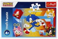 Puzzle Sonic 60 dielikov v akcii 17387 dielikov.