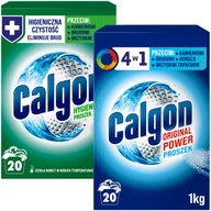 Calgon Prášok na čistenie práčky Mix 1kg x2