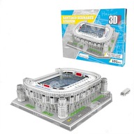 Futbalový štadión - SANTIAGO BERNABEU - FC Real Madrid - 3D puzzle 101 dielikov