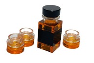 LEGO Étel 4db Whiskey Ital Palack Pohár