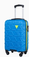Kabínový cestovný kufor CALIFORNIA - Modrý 54x34x20 cm veľkosť M (20”)