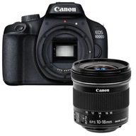 SÚPRAVA FOTOAPARÁTU CANON 4000D + EF-S 10-18mm f 4.5-5.6 IS STM