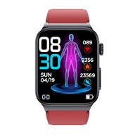 Inteligentné hodinky Watchmark Cardio One červená