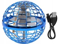 Lietajúca guľa mini dron lopta hračka UFO USB LED