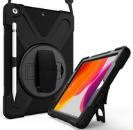 Etui pancerne 360° obudowa z uchwytem na rękę do iPad 7/8/9 gen. 10.2