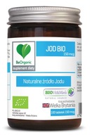 BeOrganic JOD BIO 150 mcg 100tab. Medicaline Štítna žľaza Energia Iodine