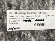 upholstery soundproofing boot Dodge Charger Challenger 2015+ USA
